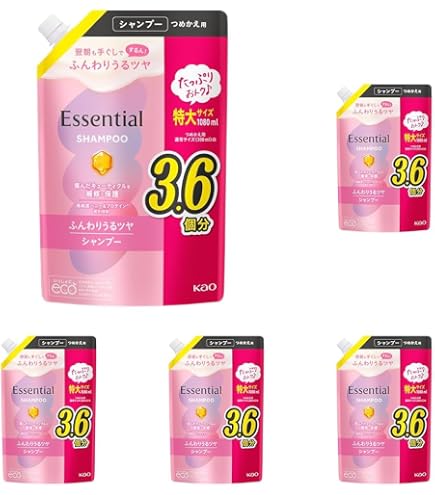Amazon | 花王 エッセンシャル さらさら速乾 コンディショナー 詰替え
